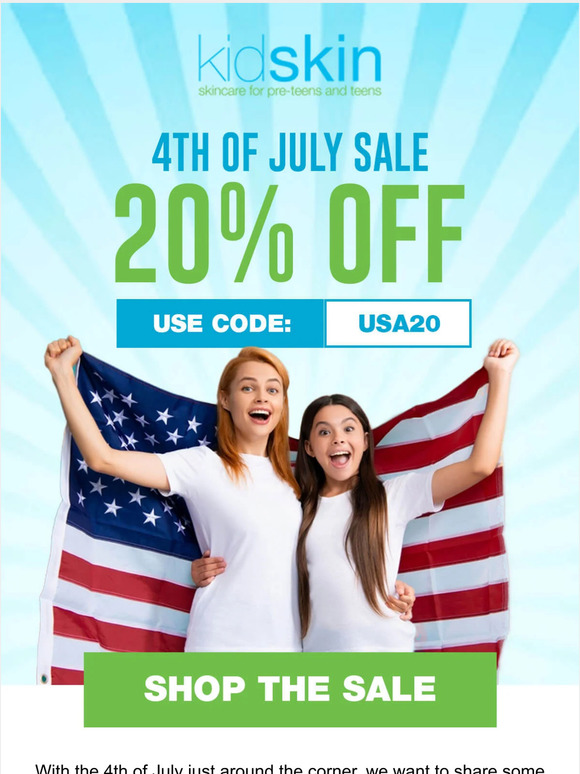 4th of July Sale is LIVE 🇺🇸