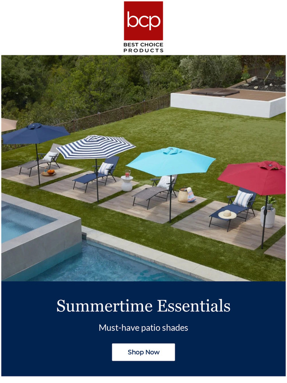 Best Choice Products Don't Miss These Trending Patio Umbrellas ☂️ Milled