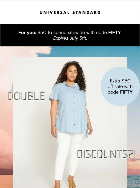 Take an extra $50 off sale