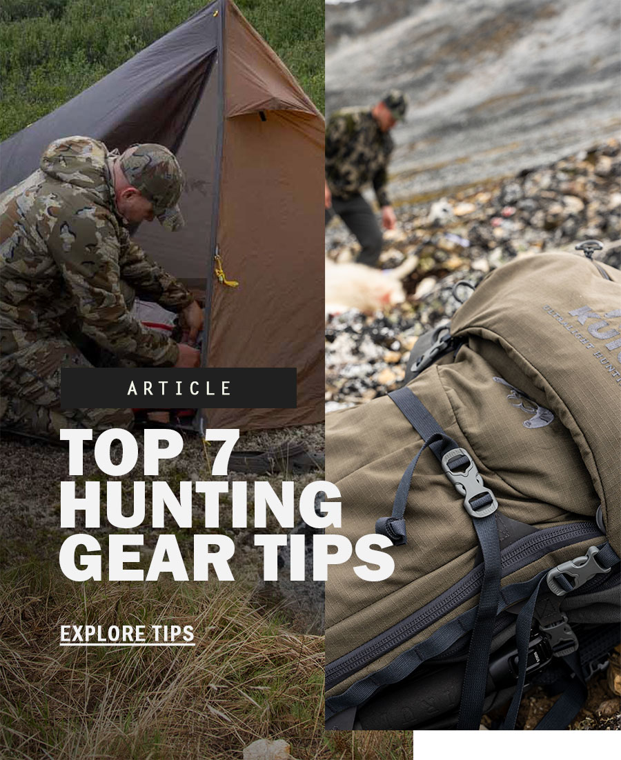 KUIU Article Top 7 Hunting Gear Tips Milled