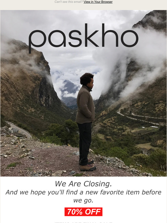 Don't Miss Your Chance to Get Paskho
