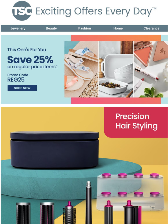 The Shopping Channel Save over 130 on Dyson Airwrap MultiStyler