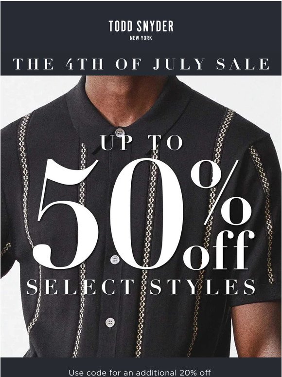 Don’t Miss Out: Up To 50% Off Select Styles