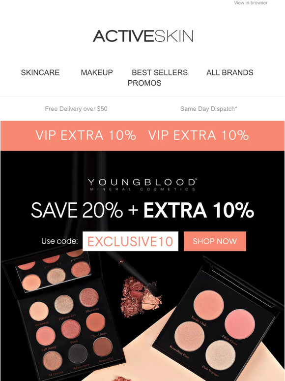 FLASH SALE STARTS NOW l Medik8, Youngblood & Pure Fiji! 💸