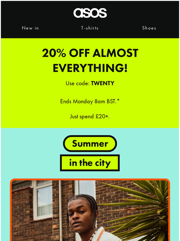 20% off almost everything! 💥