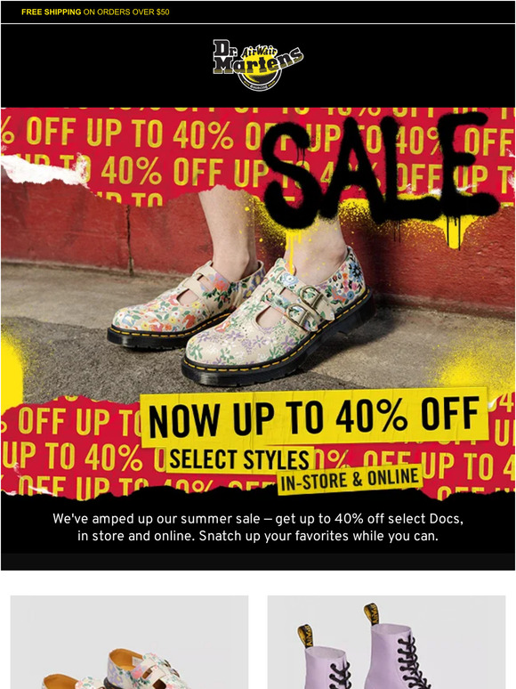 Our boldest sale yet