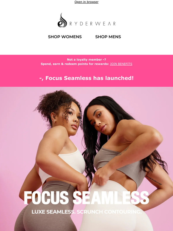 NEW: Focus Seamless 💕