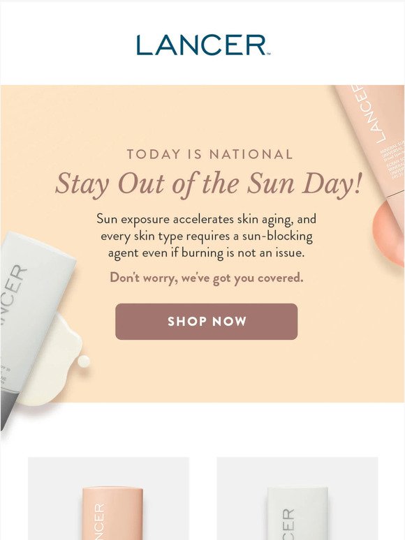 Stay Protected on National Stay Out of the Sun Day ☀️