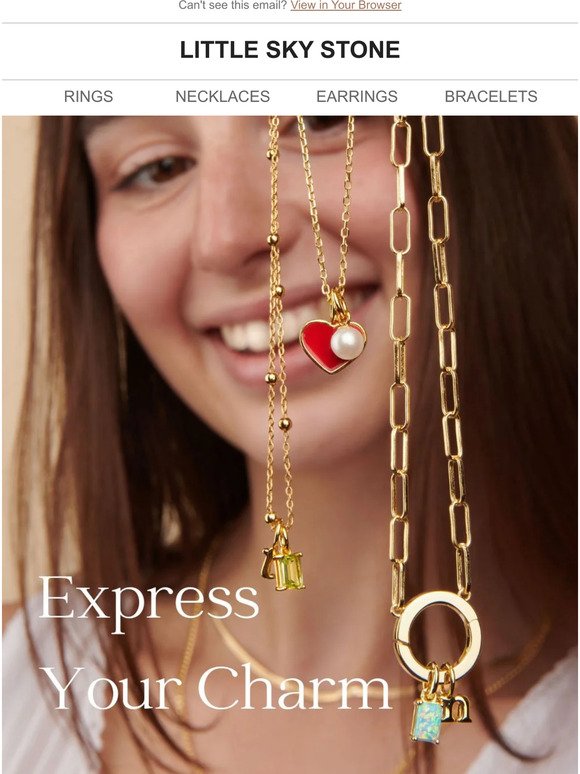 Meet Your Charm Necklace Dream ☁️