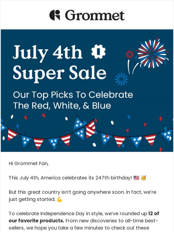 🇺🇸 July 4th Sale: 12 top products to celebrate America