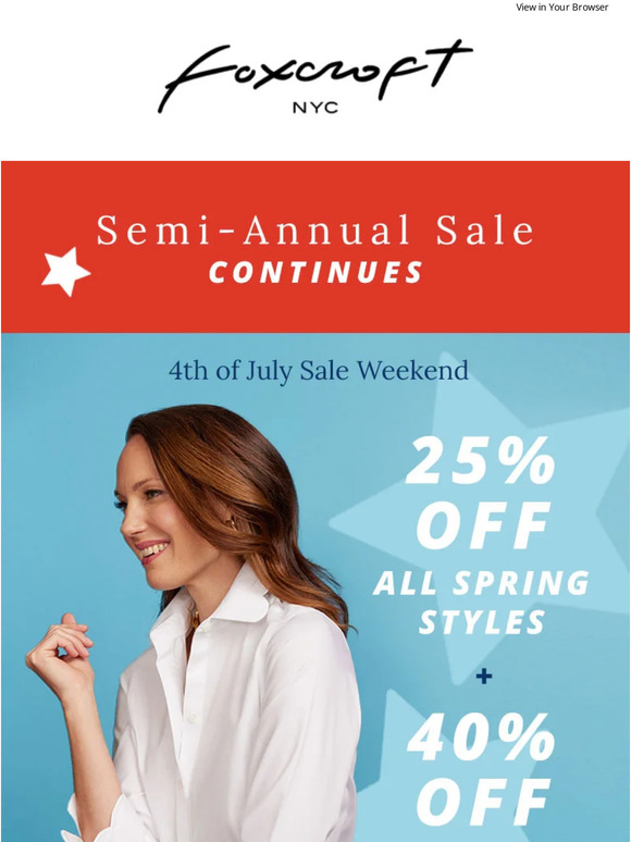 🚨 4th of July Sale Continues!