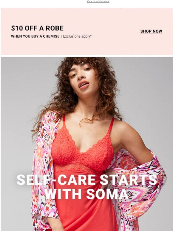 Soma Intimates: Our dress code includes POCKETS