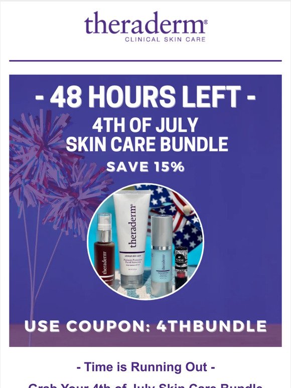 48 Hours Left - Get Your Radiant 4th of July Skincare Bundle