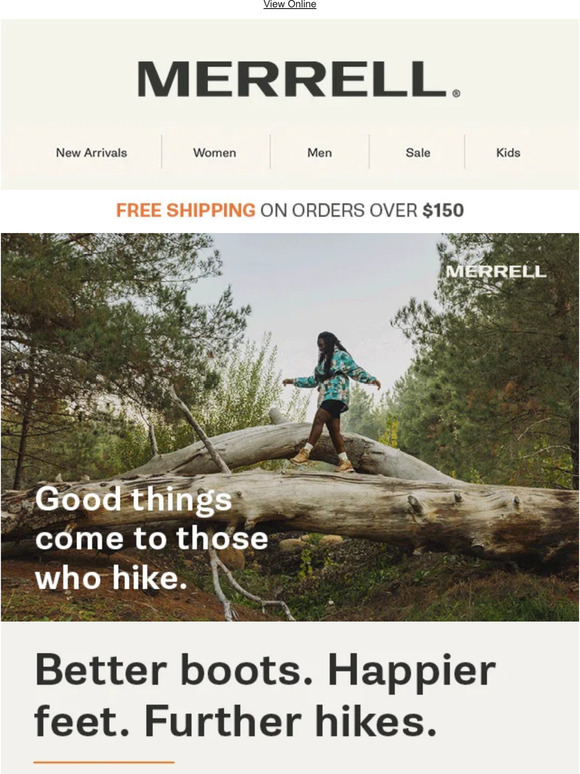 Better boots. Happier Feet. Further Hikes.