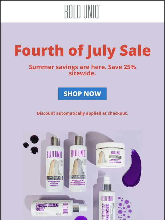 Our 4th of July sale is live! 🎇🎇