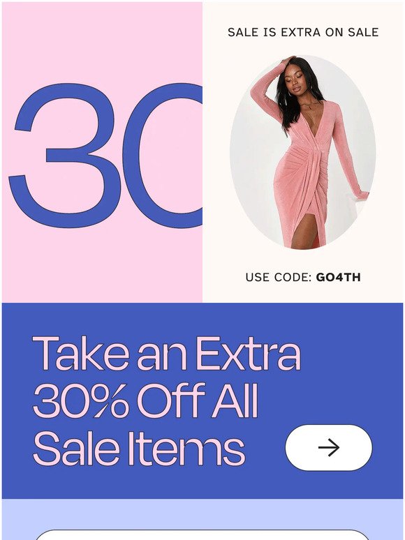 Lulus Email Newsletters Shop Sales, Discounts, and Coupon Codes