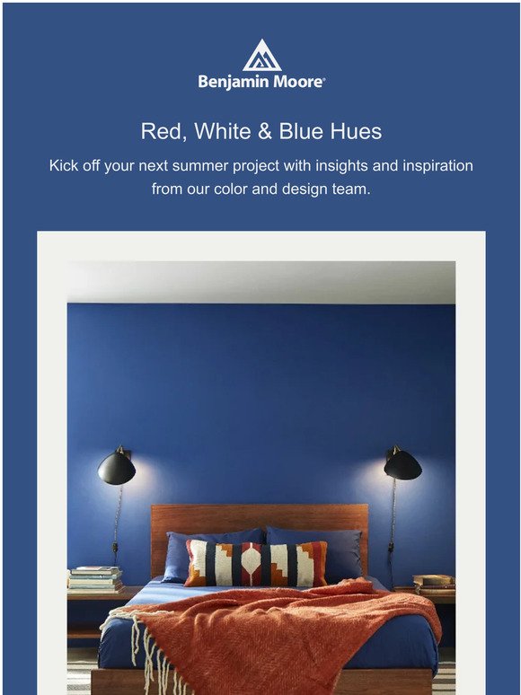 Red, White & Blue Paint Colors You’ll Love