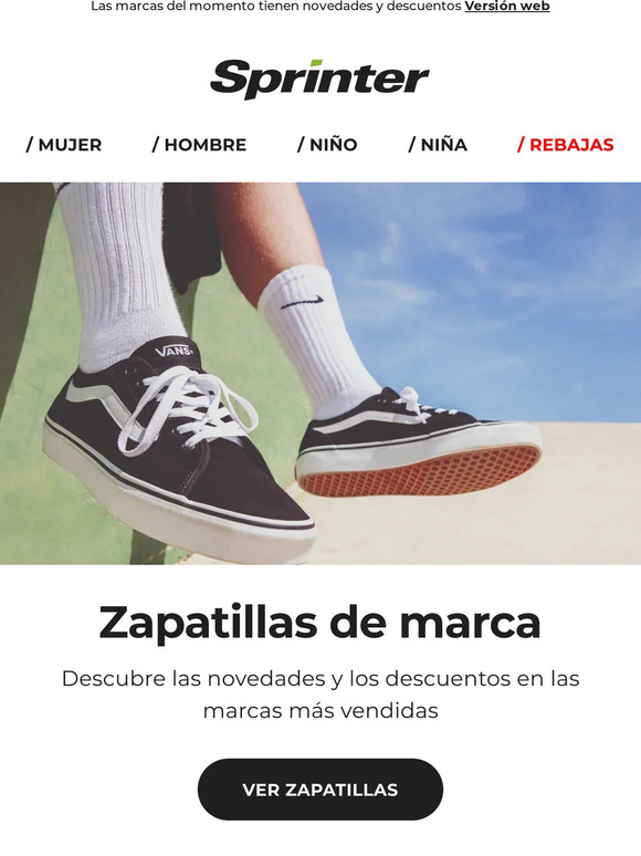 Estrena zapatillas al mejor precio 👟