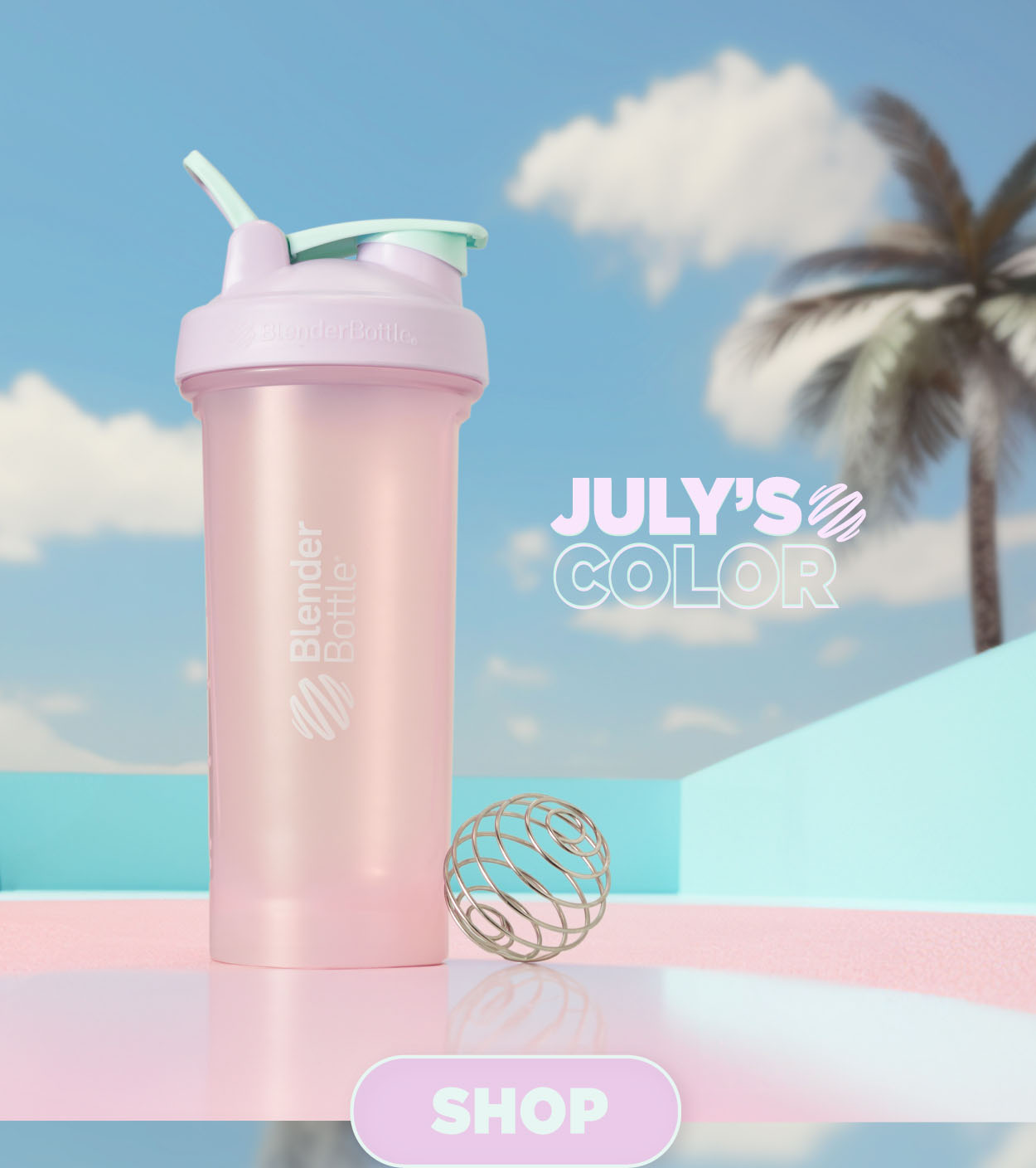 blenderbottle 🌴Get a little slice of paradise. A new Color of the