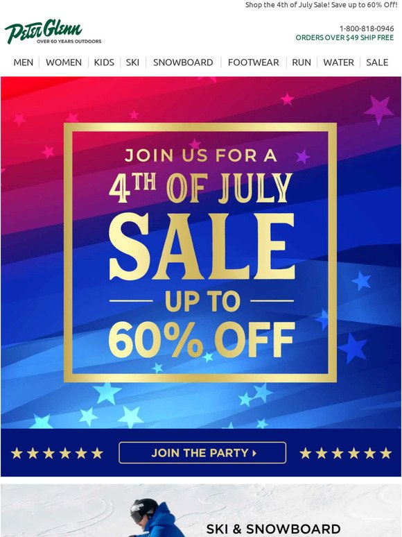 Happening Now: Don't Miss the 4th of July Sale!