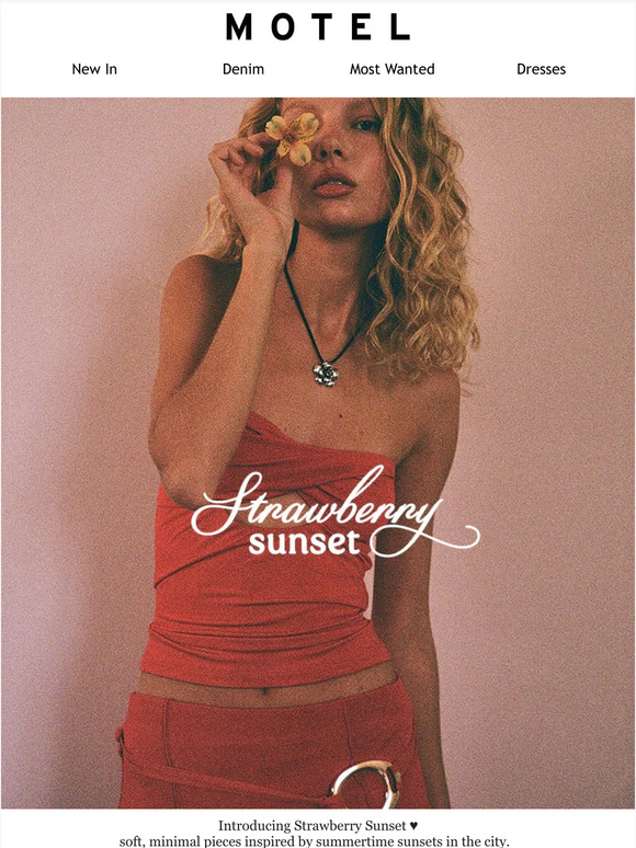 Strawberry Sunset˚❀*