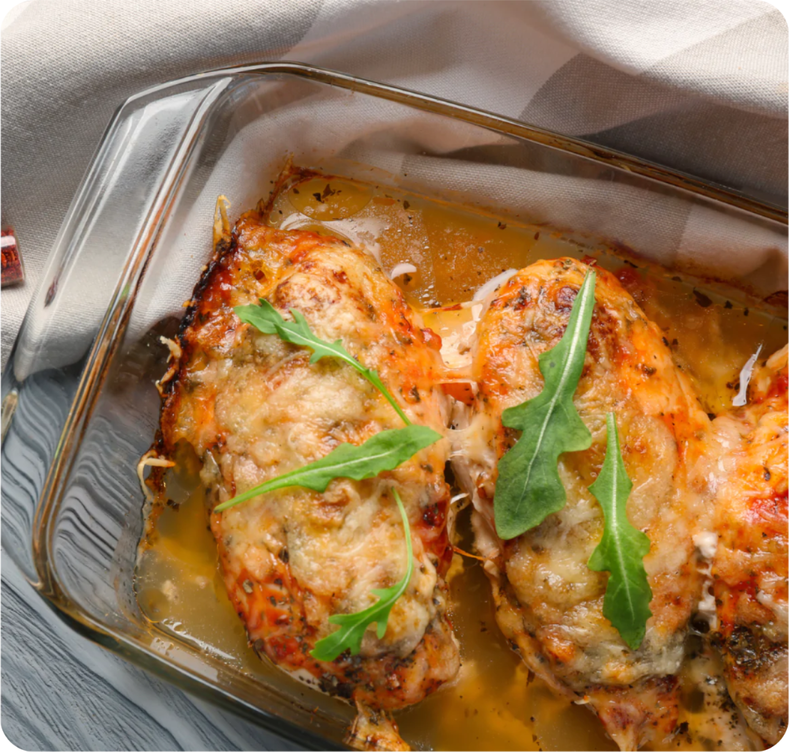 Free Baked Crisp Chicken Parmesan