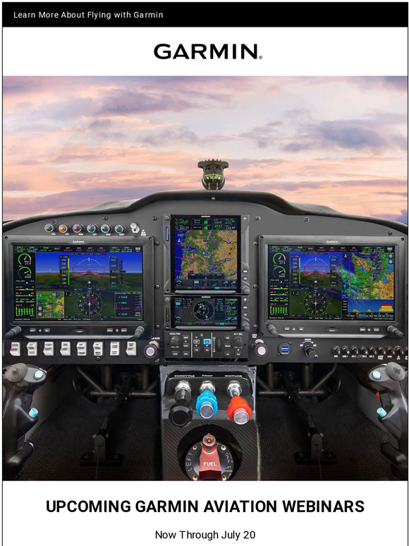 July Aviation Webinars: See What’s Coming