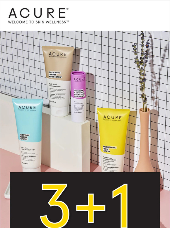 Buy 3, Get 1 For FREE!