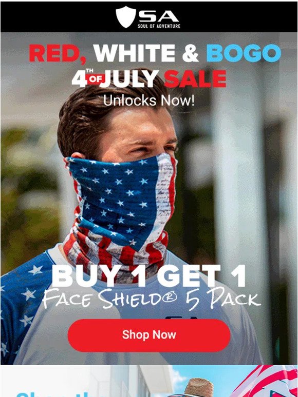 Buy 1 Get 1 FREE 🇺🇸 4th of July Sale
