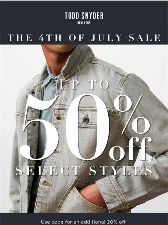 Holiday Perk: Up To 50% Off Select Styles