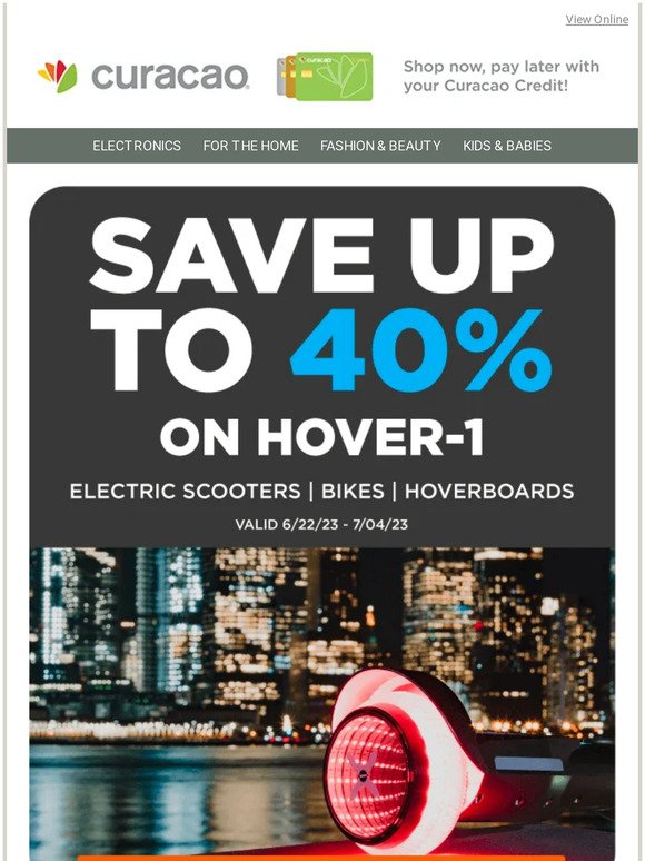 🚨 Up to 40% Off Savings on Hover-1 Products! 🛴