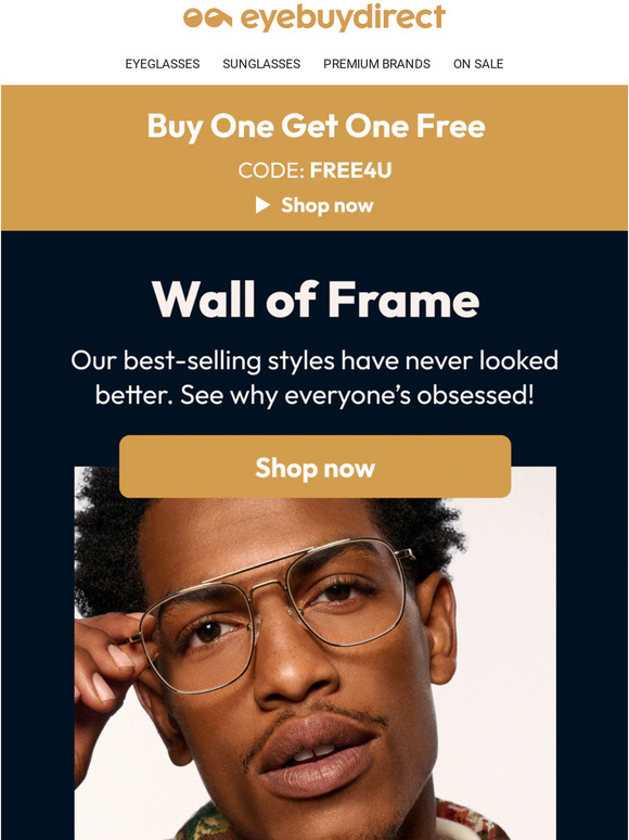 Get your new glasses now! Milled