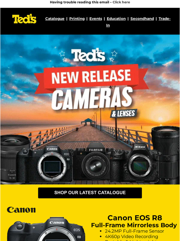 Ted's Cameras 📸Ted's New Releases Catalogue Out Now 📸 Milled