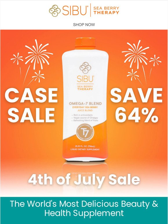 [CASE SALE] Omega 7 Blend 64% OFF Savings | For Beautiful Skin, Hair & Nails