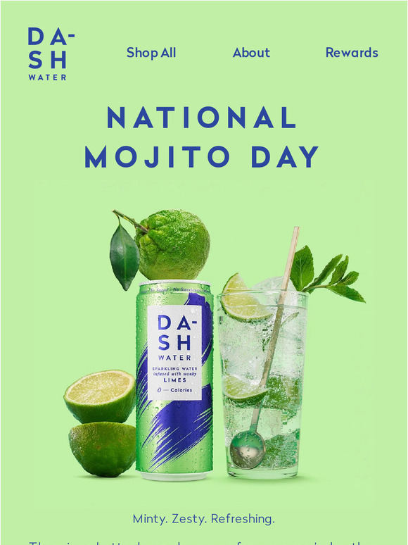 The DASH Lime Mojito 🍹