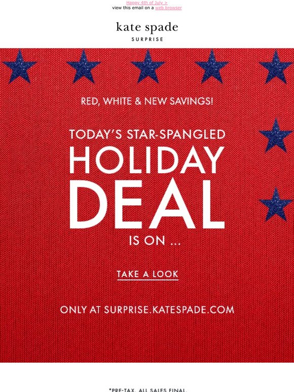 15 Unbeatable Deals From the Kate Spade Surprise Semi-Annual Sale