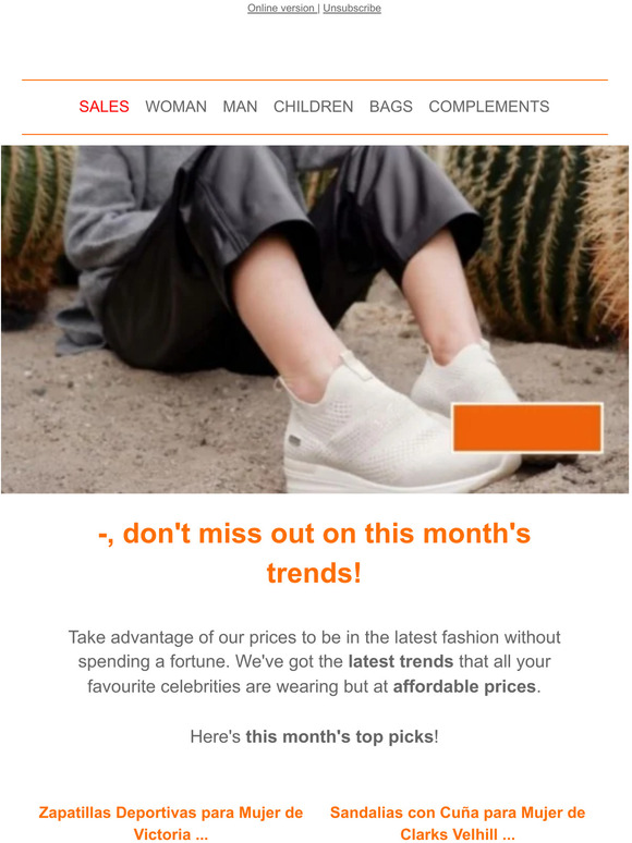 —, the trends of the month at the best price!