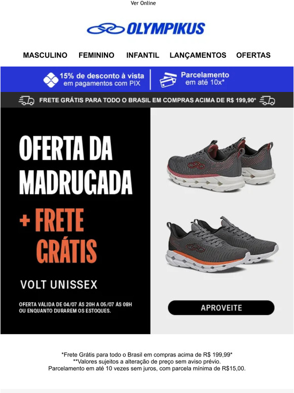 Corre aqui! Vem que tem oferta a noite inteira ﻿🔥