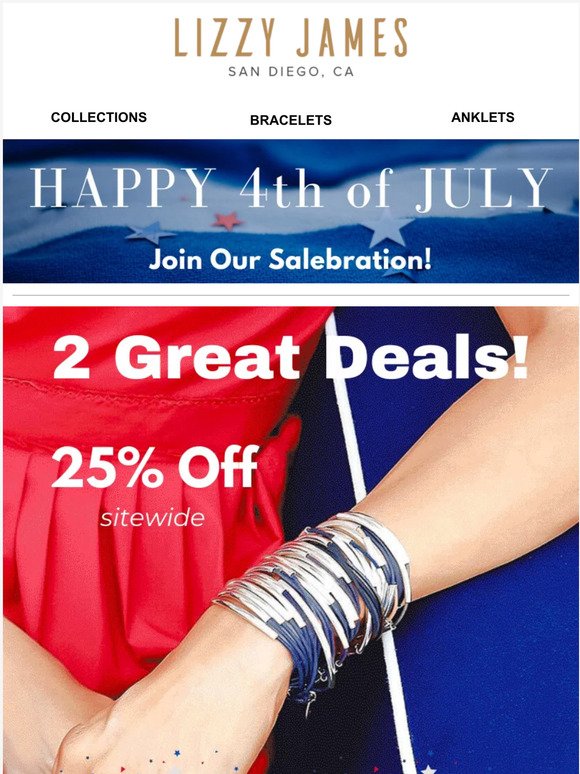 🌟 Happy 4th of July...Join Our SALEbration 🤸‍♀️