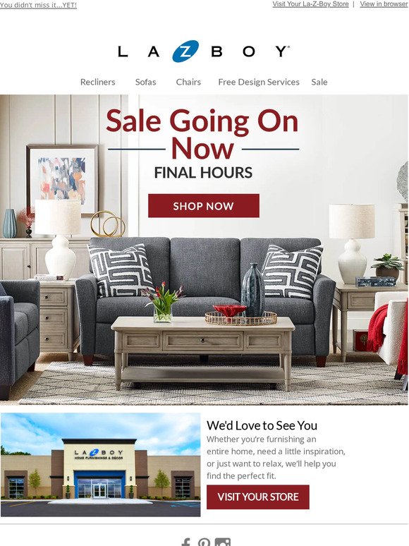 | ACT FAST | Recliner Deals & More End Soon!