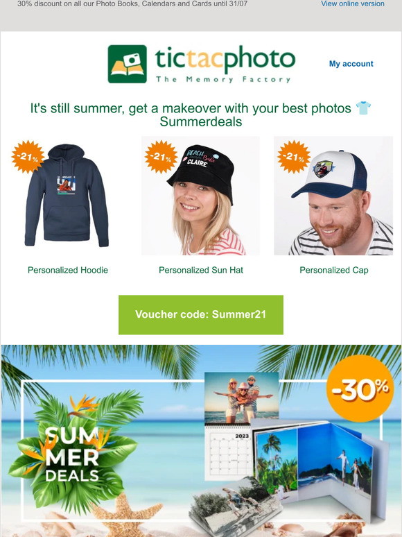 Summer Deals: up to 30% off!
