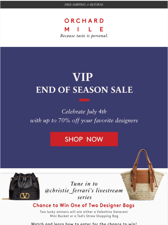Early Access: VIP Sale