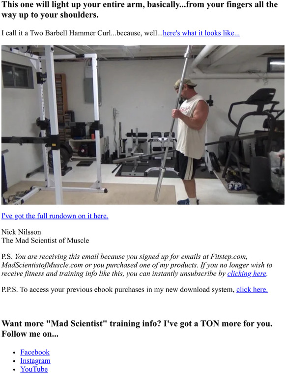 Los Mejores Ejercicios De Los Que Ha Oido Jamas Two barbell hammer