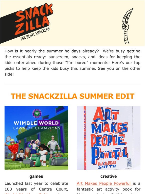 Our 6 hottest SUMMER picks for your kids