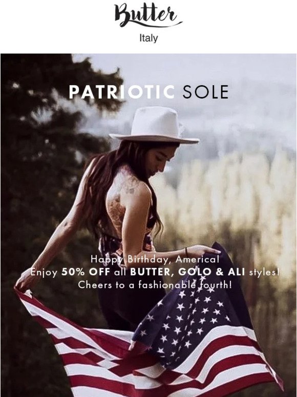 Celebrate The Red, White & Blue with 50% Off! 🇺🇸