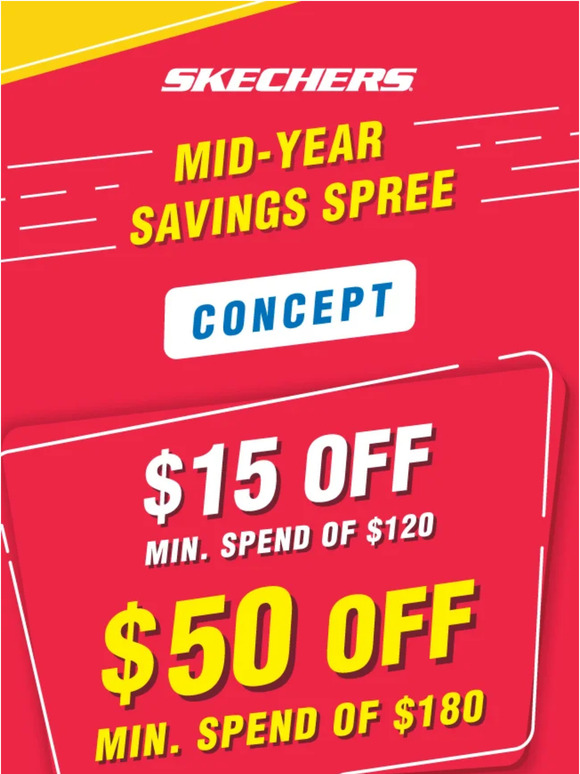 Skechers: 🛍️ Skechers Mid-Year Savings Spree: Don't miss out on these