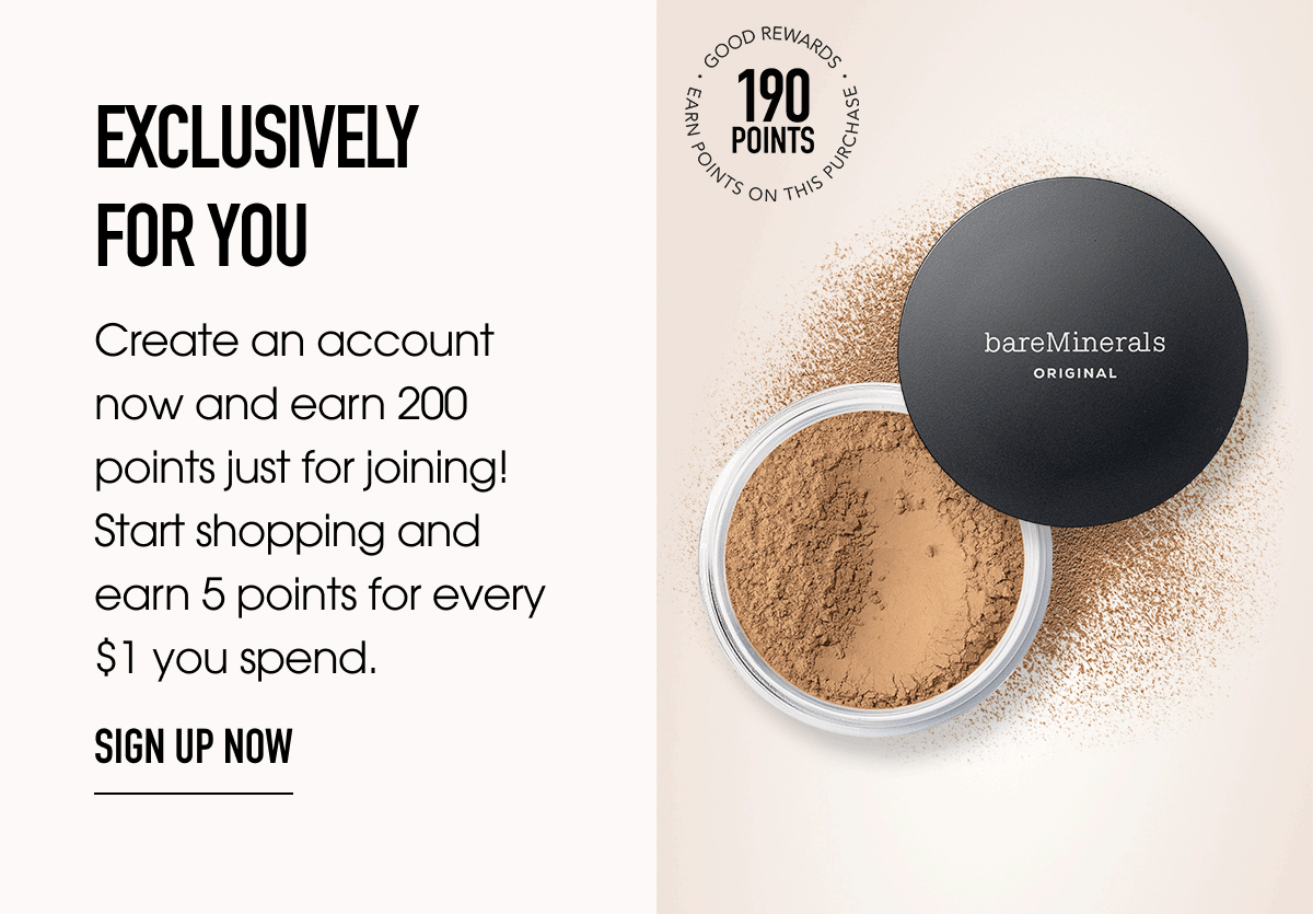 bareMinerals Ready to be rewarded? Good Rewards is BACK Milled