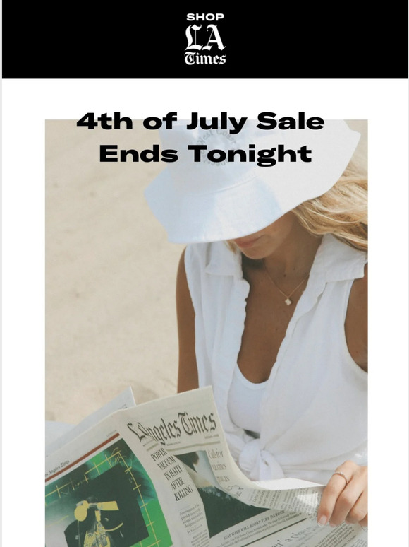 The sun is setting on our sale 🌅