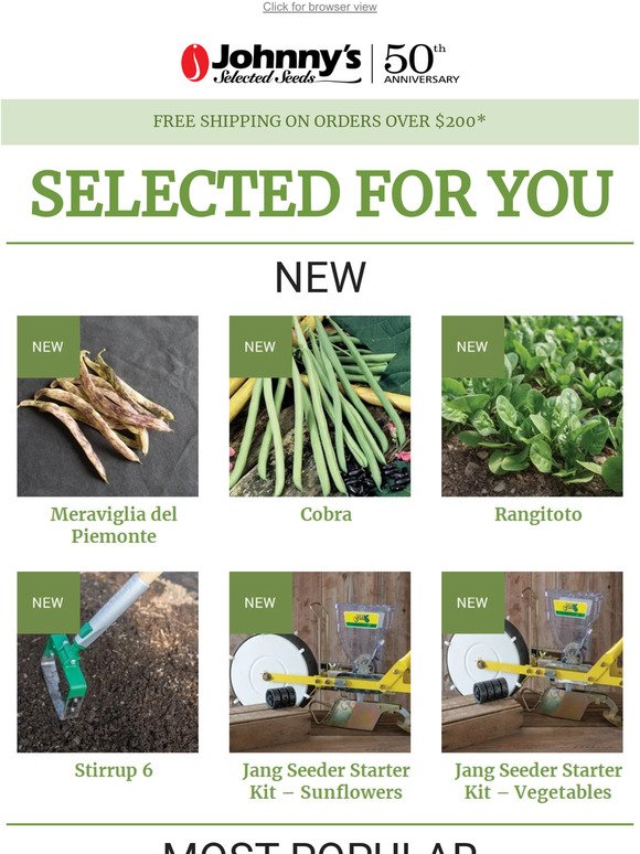 Selected Just for You!