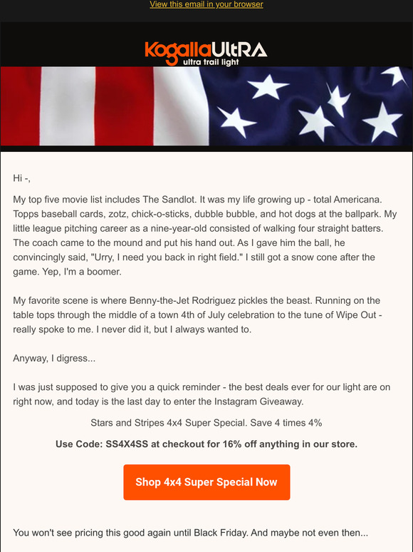 Happy 4th of July!  Stars and Stripes Super Special - Don't Miss Out